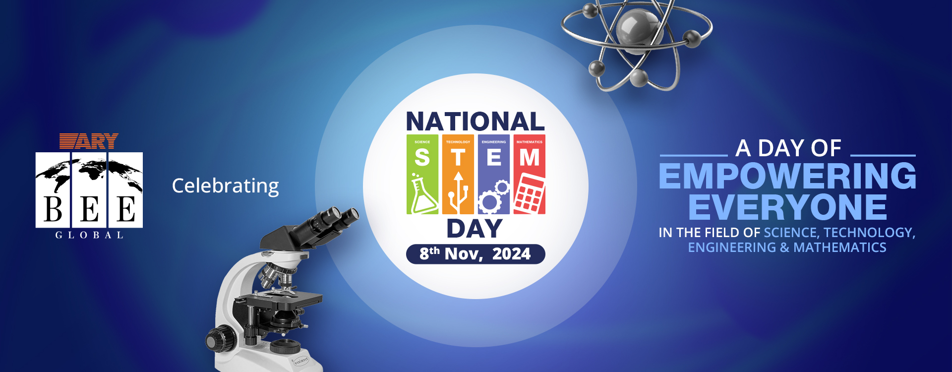 National STEM Day - Desktop Banner