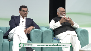 A defining moment from the live transmission on ARY Zindagi